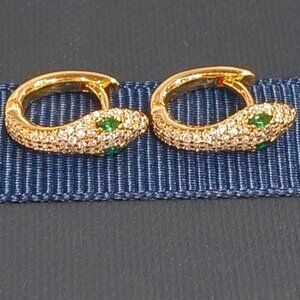 APM Monaco Kaa Circle Earrings - Gold